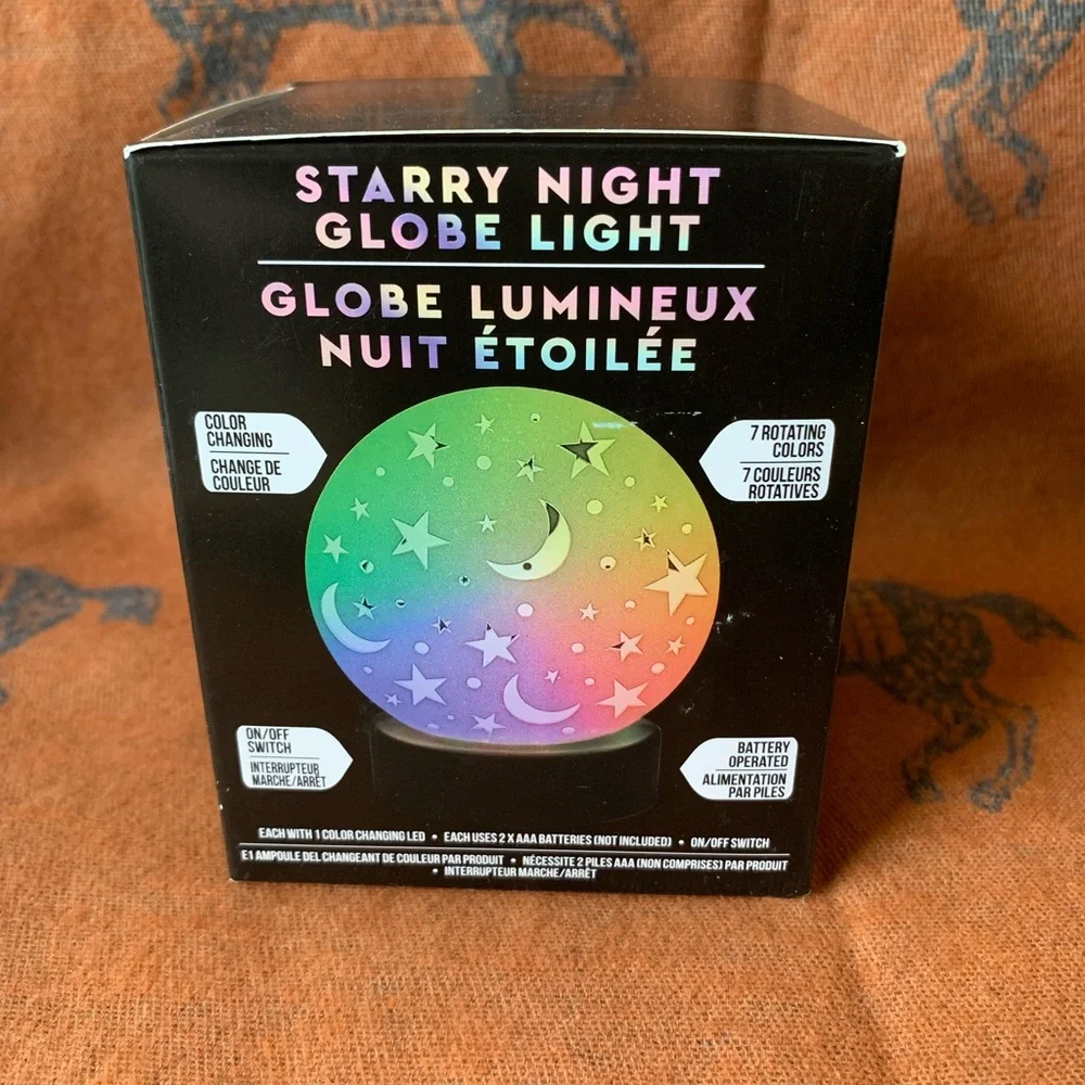 Starry Night Globe Light - Multicolor